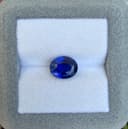 Saphir Bleu Ovale de 3,43ct